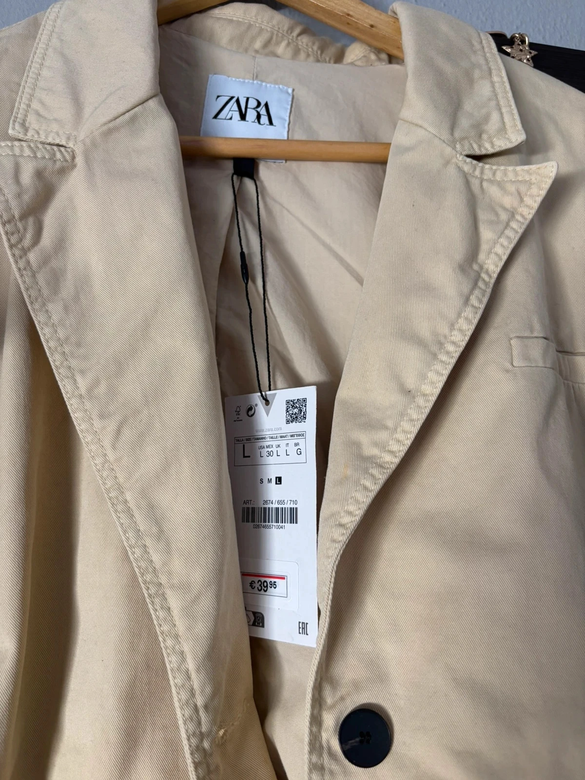 Zara crop blazer – photo 7
